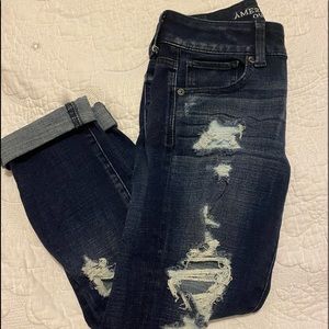 AE ripped jeans